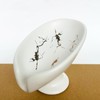 UBRAVE Soap Dish Holder, Soap Dish Ceramic for Shower, Self