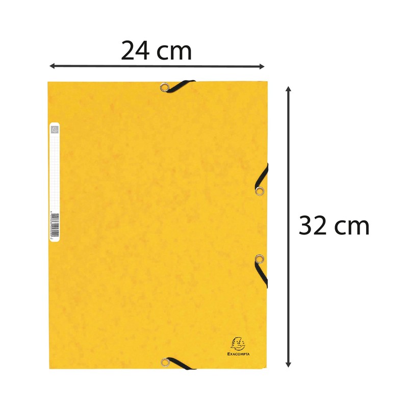 Exacompta 55309E Pack of 10 Folders Made of Extra Strong