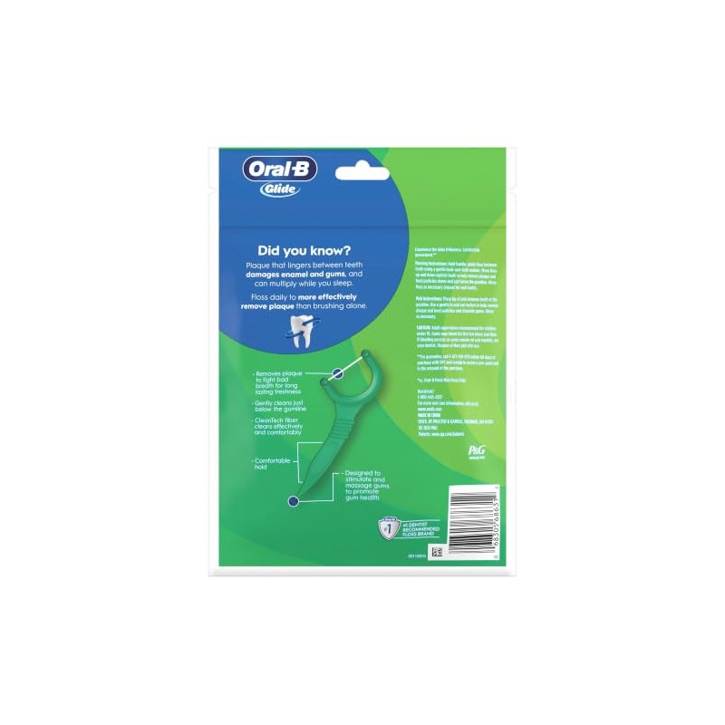Oral-B ADV Floss Pick W/Scope 75