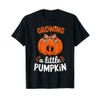 Growing A Little Pumpkin Thanksgiving Pregnancy Happy Fall T-Shirt
