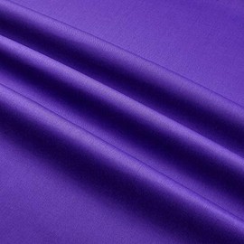 60" Poly Cotton Broadcloth Purple, Fabric by the Yard