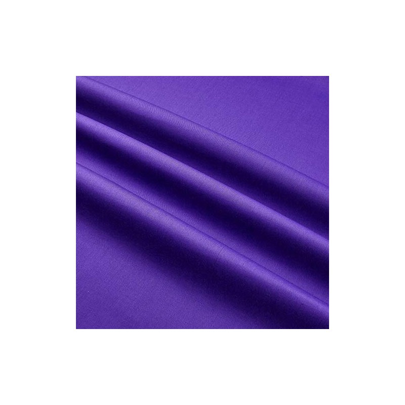 60" Poly Cotton Broadcloth Purple, Fabric by the Yard