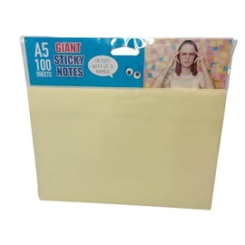 Diabolical Gifts DP1316 Giant A5 Sticky Notes - Office Stationery Supplies, Funny Gifts for Students, Revision Supplies, Large Sticky Pads, Office Desk Accessories, Office Supplies