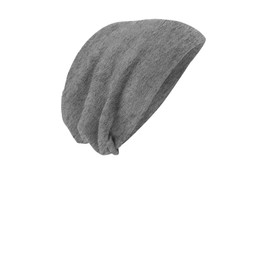 District Slouch Beanie DT618 OSFA Light Grey Heather