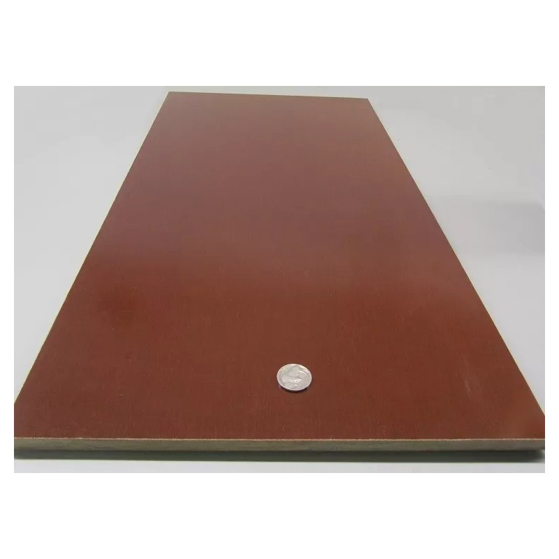Micarta Canvas Phenolic CE Sheet .375" (3/8") Thick x 12"