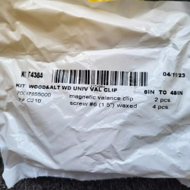 Hunter Douglas VALANCE magnet kit FOR WOOD, FAUX WOOD BLINDs. KIT4384 NEW