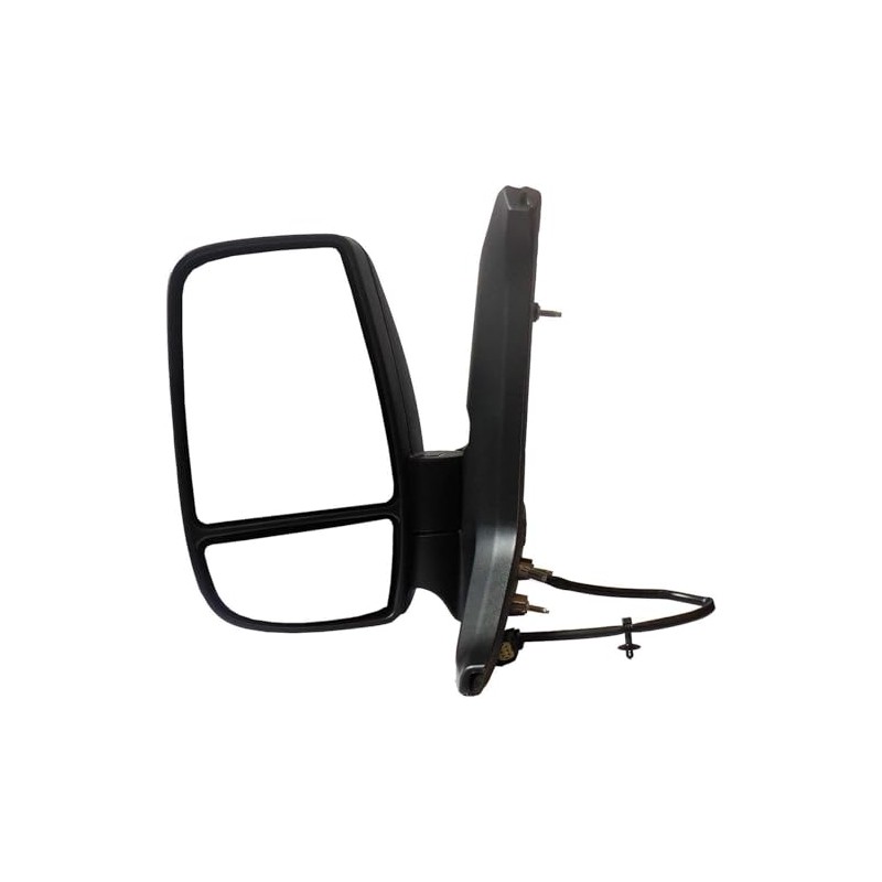 Driver Left Side Mirror Replacement Lower Glass with Plate fit
