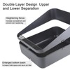 Sfozstra Cats Litter Box Low: Open Sifting Design -Tracking Space