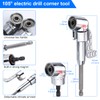 2 x 105° angle attachment for cordless screwdriver adapter, 3
