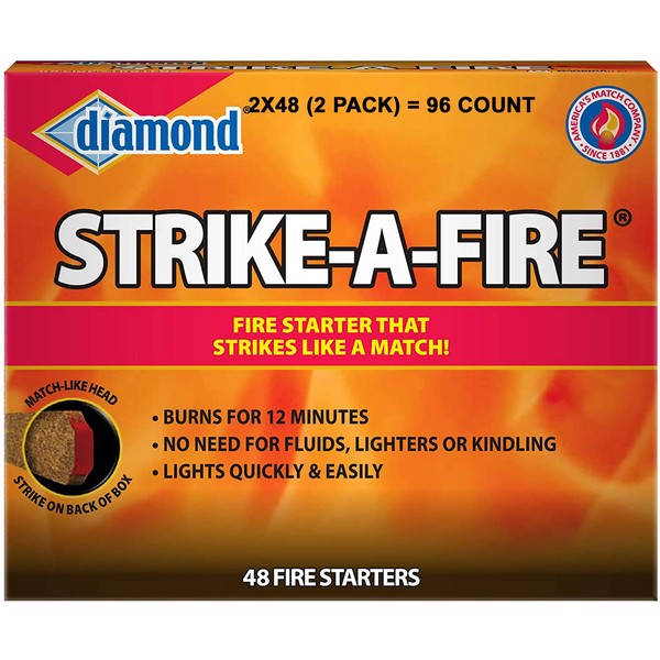 Diamond Diamond Strike-A-Fire Starters, by Pine Mountain, 96 Count