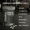 COURA Mens Testo - 220 Cápsulas 55 Porciones - Vitaminas