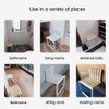Kelendle Folding Chair Wall-Mounted Invisible Shoe-Changing Stool Made of Solid