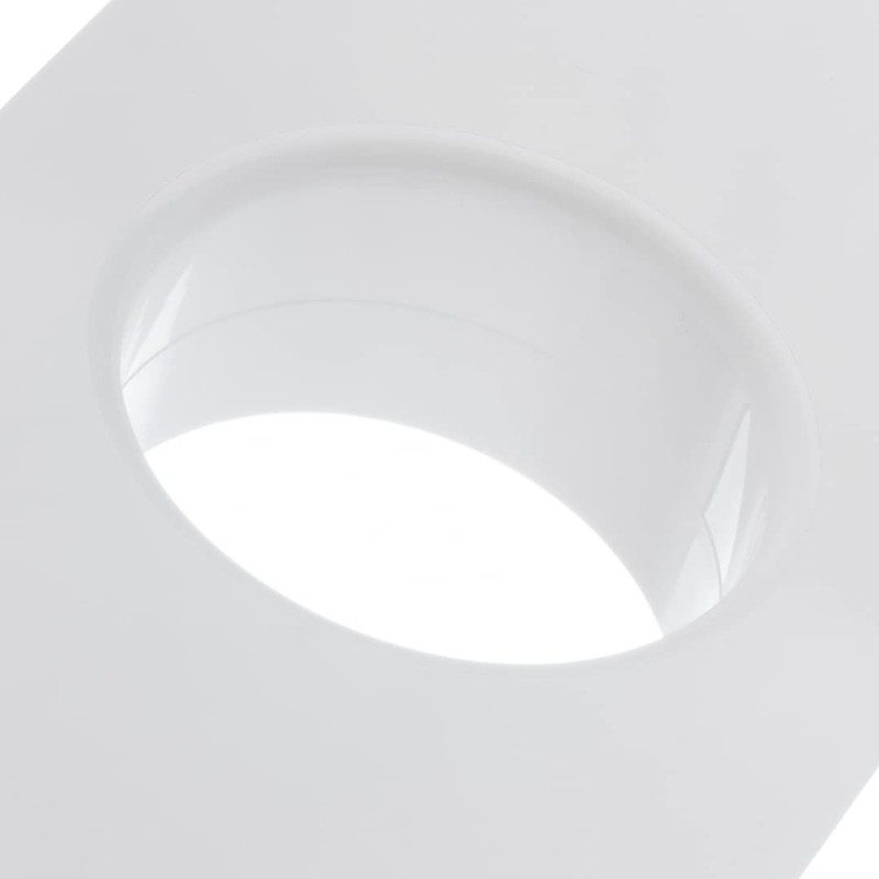 100mm / 4 Inch Straight Duct Connector with Flange -