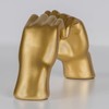 greafy Decorative Sculpture Hand and Heart for Living Room &