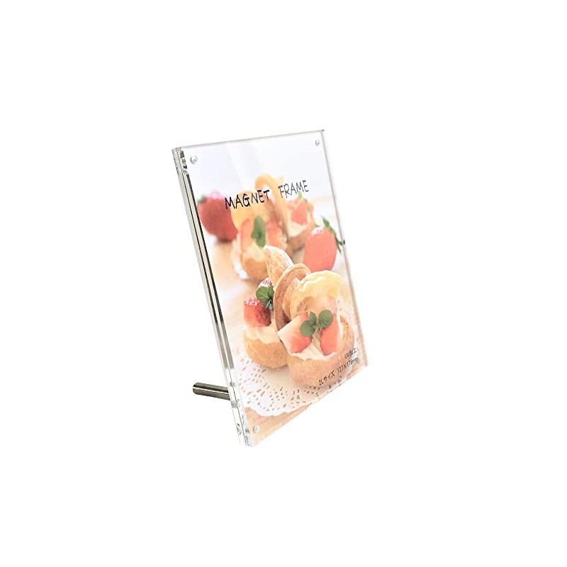 Yuyang G-907 Acrylic Magnetic Frame, 2L, Transparent, Tabletop Photo Frame