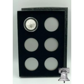 AIR-TITE PB5 Air-tite Coin Holder Storage Box Capsule for 6 MODEL H or Direct Fit 39mm