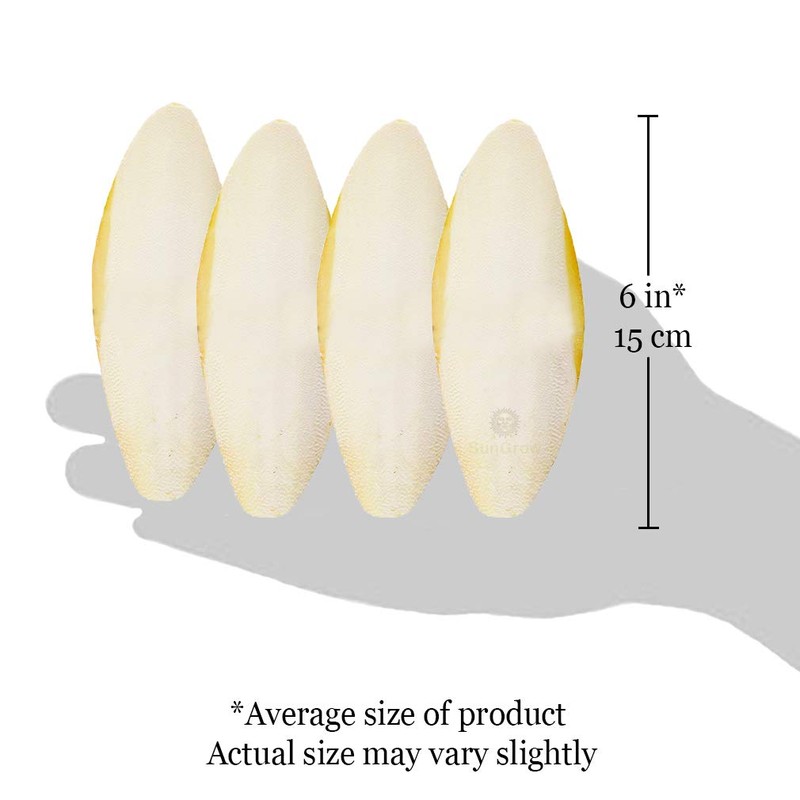 SunGrow Cuttlefish Bones for Cockatiels, 6 Inches, Cage Holder Included,