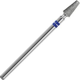 ZIRATONES Cuticle Nail Drill Bit, Pro Diamond Cuticle Bits for Nails Nail Buffer Bit Nail Trimer, Under Nail Cleaner Cuticle Remover Nail Prepare for Nail Salon Manicure(Tapered-Medium)