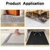 Floor Rubber Transition Strip Self Adhesive Carpet to Tile Transition