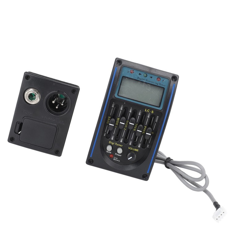 Acoustic Guitar Pickup Precise Tuning Multi Functional Guitar EQ Equalizer