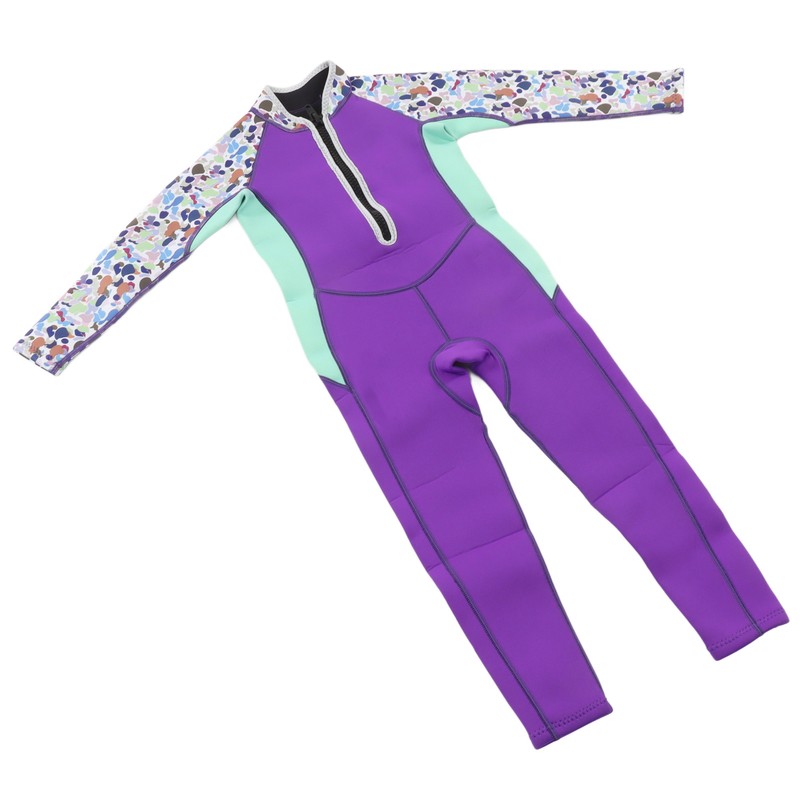 Kids Wetsuit 2.5mm Neoprene Long Sleeve Soft Elastic Thermal Toddler