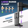 CAHAYA Desk Mount Mic Arm, Low Profile Boom Stand for