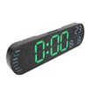 Digital Wall Clock Large Display with Remote Control Auto Brightness