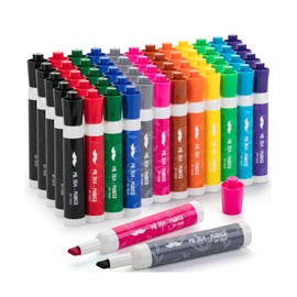 Mr. Pen- Dry Erase Markers, Low Odor Chisel Tip, 52 Pack, Assorted Colors, White Board Markers Dry Erase, Chisel Tip Markers, Whiteboard Markers, Dry Erase Pens, Dry Erase Markers Chisel Tip