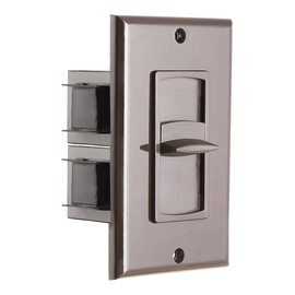 OSD 300W in Wall Volume Control Impedance Matching for Home Speakers, Slider Brown VMS300