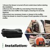 Muffler Assembly Compatible with STIHL BR 800 C-E BR800C BR800X
