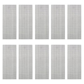 DONGKER 10PCS Aquarium Fish Tank Wire Mesh Pad Moss Net, Stainless Steel Decorative Aquatic Wire Mesh Pad Moss Net for Aquarium Fish Tank