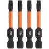 Railer T25 Tamper Proof Bits - 4 Pack, 2 Inch,