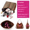 Large Trendy Designer Hobo Tote Bag for Women, Soft Leather