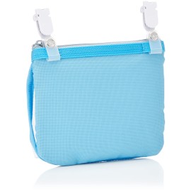 Kutsuwa ST501LB Ratta Handkerchief Pouch Air Poche with Mesh Pocket, Light Blue