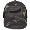 American Flag Trucker Hat - Snapback Hats for Men Women