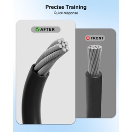 HUFEWU Manual Transmission Trans Clutch Control Cable Assembly Fit for Chevy C60 C70 Kodiak 1990-1996 C6500 C7500 Kodiak 1996-2002 GMC C6500 C7500 Topkick 1990-2002 Replace 15959451 15998935 924-5604