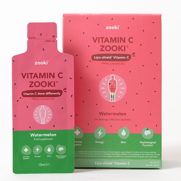 Zooki Zooki Liposomal Vitamin C 1000mg Liquid C 4X Higher