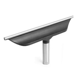 BMWOOD 12" Tool Rest with 1" Diameter 4" Total Length Stem, Wood Lathe Heavy Duty Round Bar Straight Tool Rest with M10x1.5 Thread.