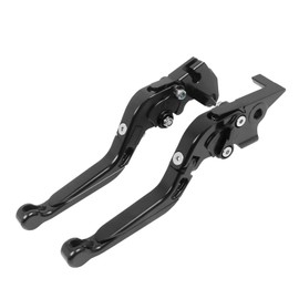 CHIFUN Foldable Brake Clutch Lever Set Replacement for Honda 2023 2024 XL750 Transalp XL 750 / Hornet CB 750 CB750 Motorcycle Handlebar Aluminum Long Levers(Black)