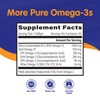 OmegaVia OmegaVia Ultra Concentrated Omega 3 Fish Oil Burpless, 60