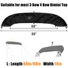 Bimini Top Boot Cover - Suitable for 3-4 Bows, Design