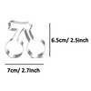 ZDYWY Cherry Shaped Cookie Cutters