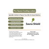 Sauna Shield Pre-Sauna Cooling Lotion & After-Sauna Revitalizer Cream Set