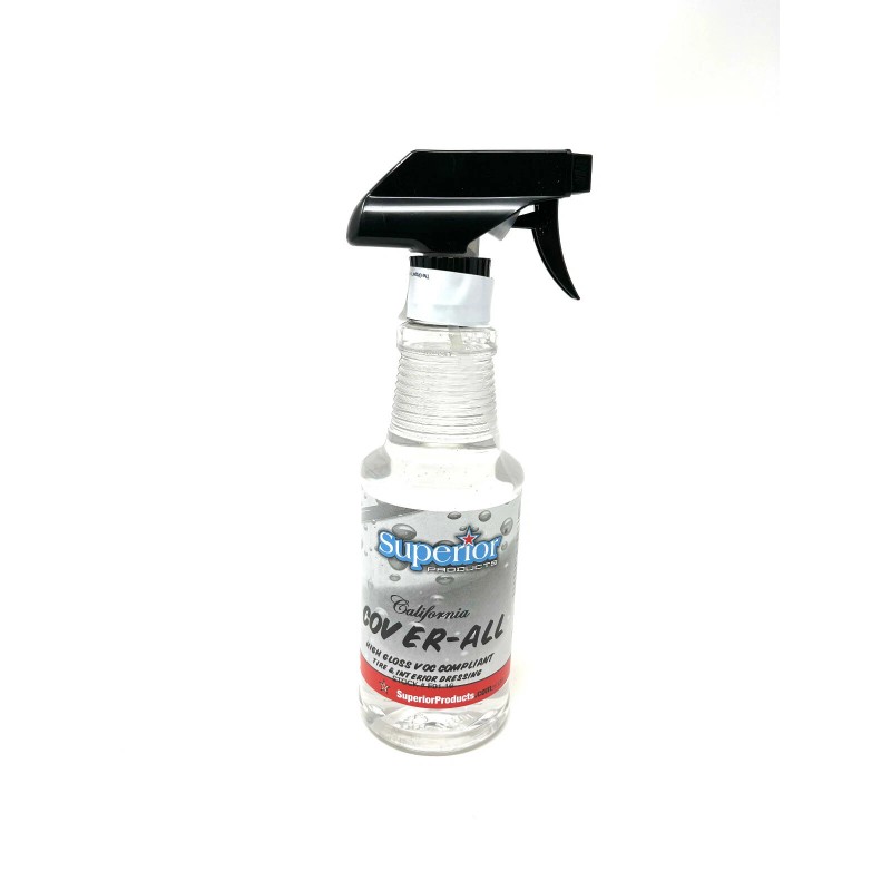 Superior Cover All Automotive Tire Shine Spray Professional LOW VOC