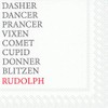 Boston International IHR 3-Ply Paper Napkins, 20-Count Cocktail Size, Reindeer