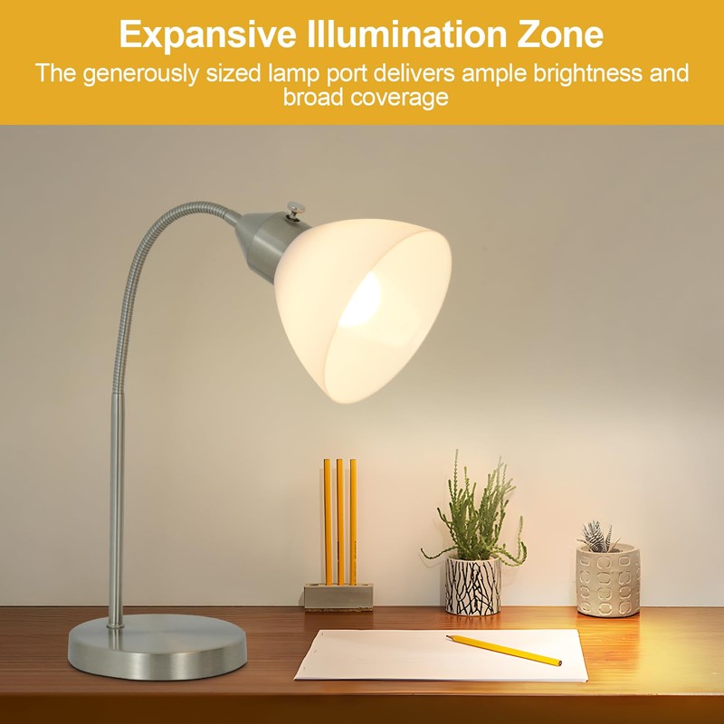 RISLG LED Desk Lamp for Home Office, 3 Levels Dimmable