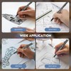 YISAN Black Drawing Art Pens,Micro Fineliner Manga Pens,Calligraphy Pens for