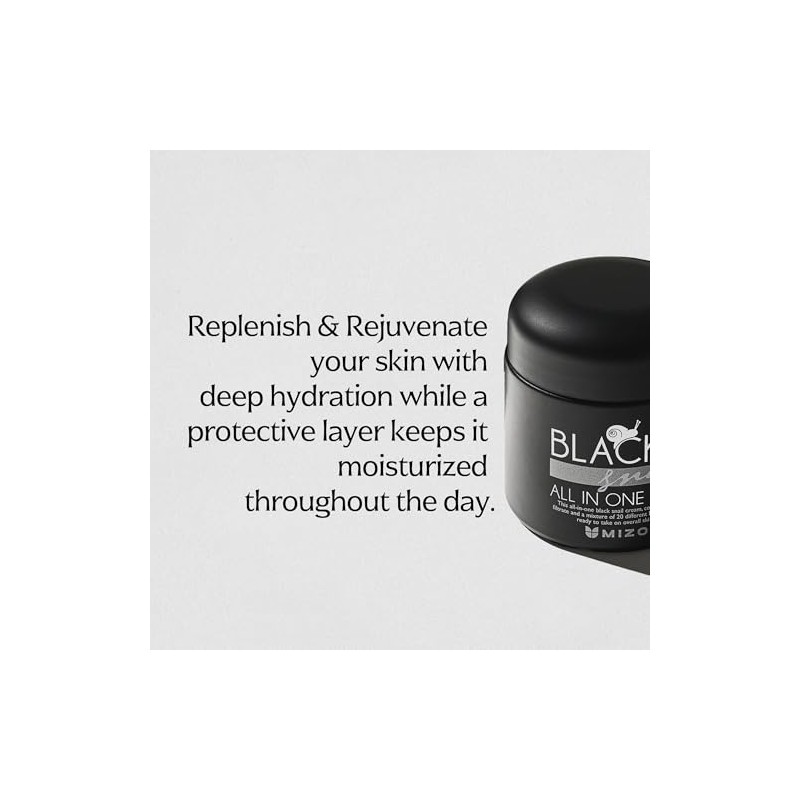 Mizon Black Snail All in One Cream, Elasticity Care and