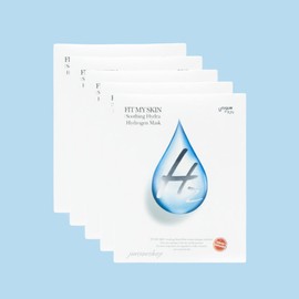 Fit My Skin [Moisture] Hydra Hydrogen Hydrogen Mask Pack 1 box (5 sheets) + 1 additional sheet / 핏마이스킨 [수분] 하이드라 하이드로겐 수소 마스크팩 1박스(5매)+추가1매