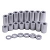 Aluminum Spacer 7/16" OD x 1/4" ID x Choose Your